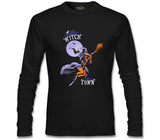 Halloween - Witches Town Black Men's Sweatshirt 