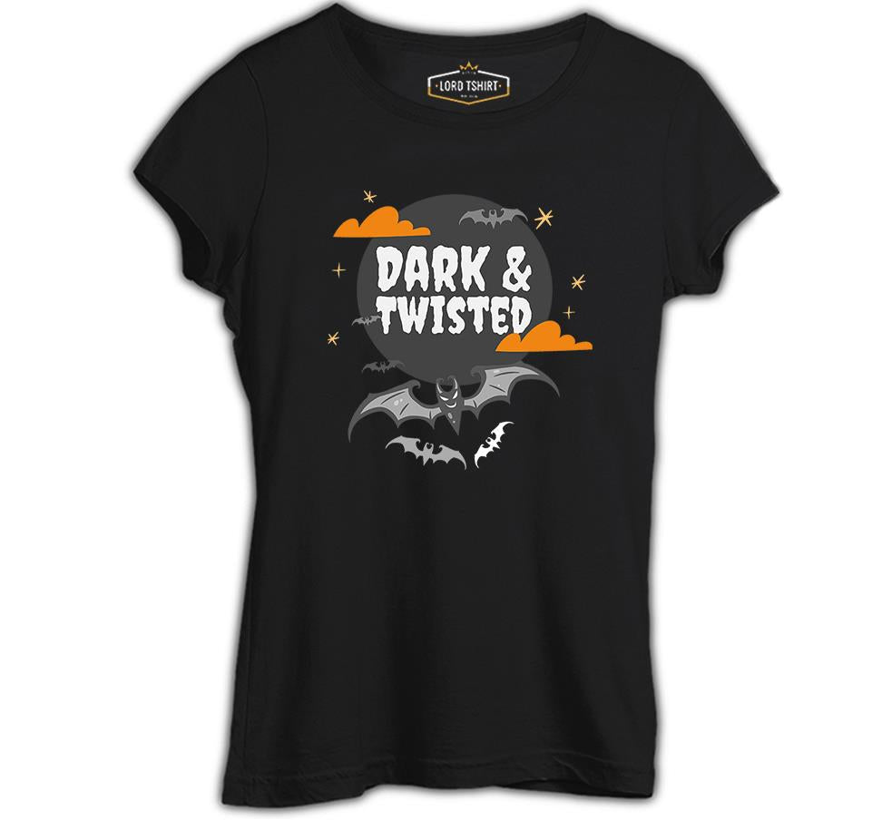 Halloween - Dark and Twisted Black Women's Tshirt 