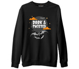 Halloween - Dark and Twisted Black Men's Thick Sweatshirt 