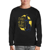 Halloween - Child of Nights Black Kids Sweatshirt 