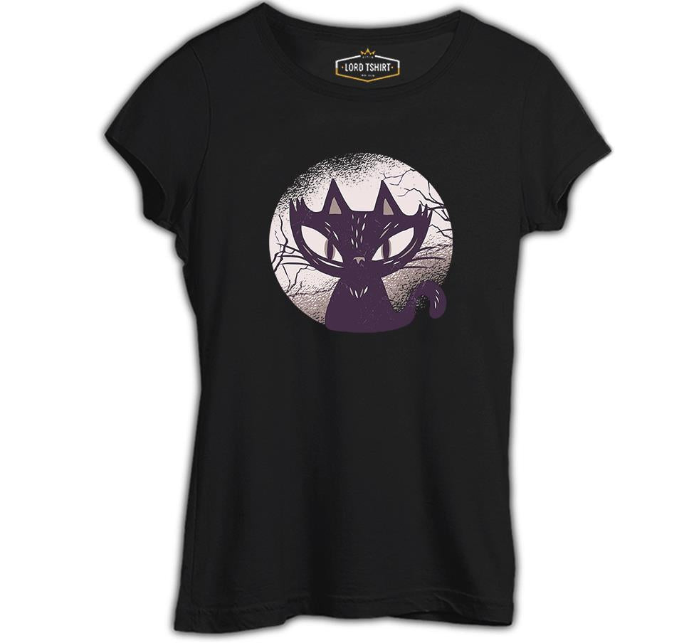 Halloween - Black Cat Black Women's Tshirt 