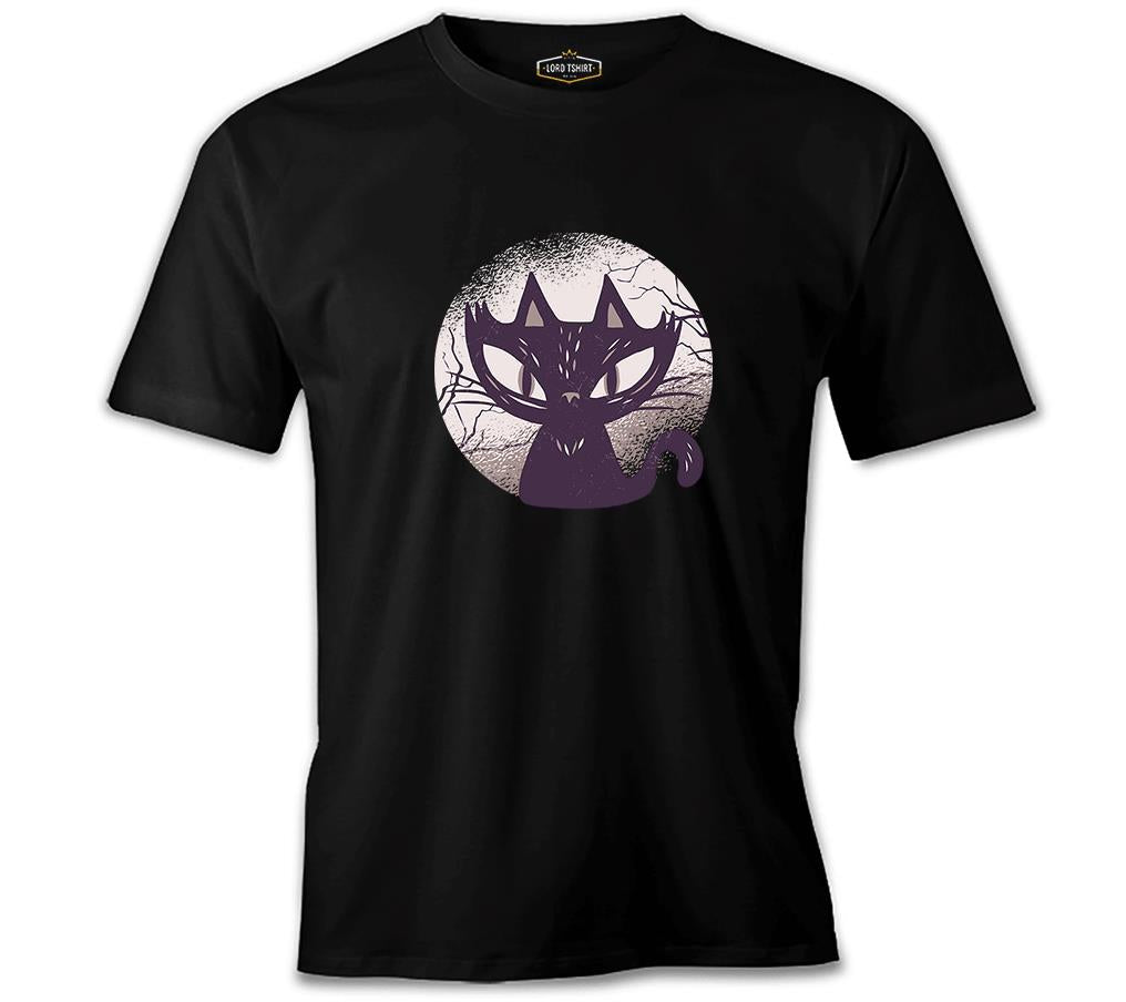 Halloween - Black Cat Black Men's Tshirt 