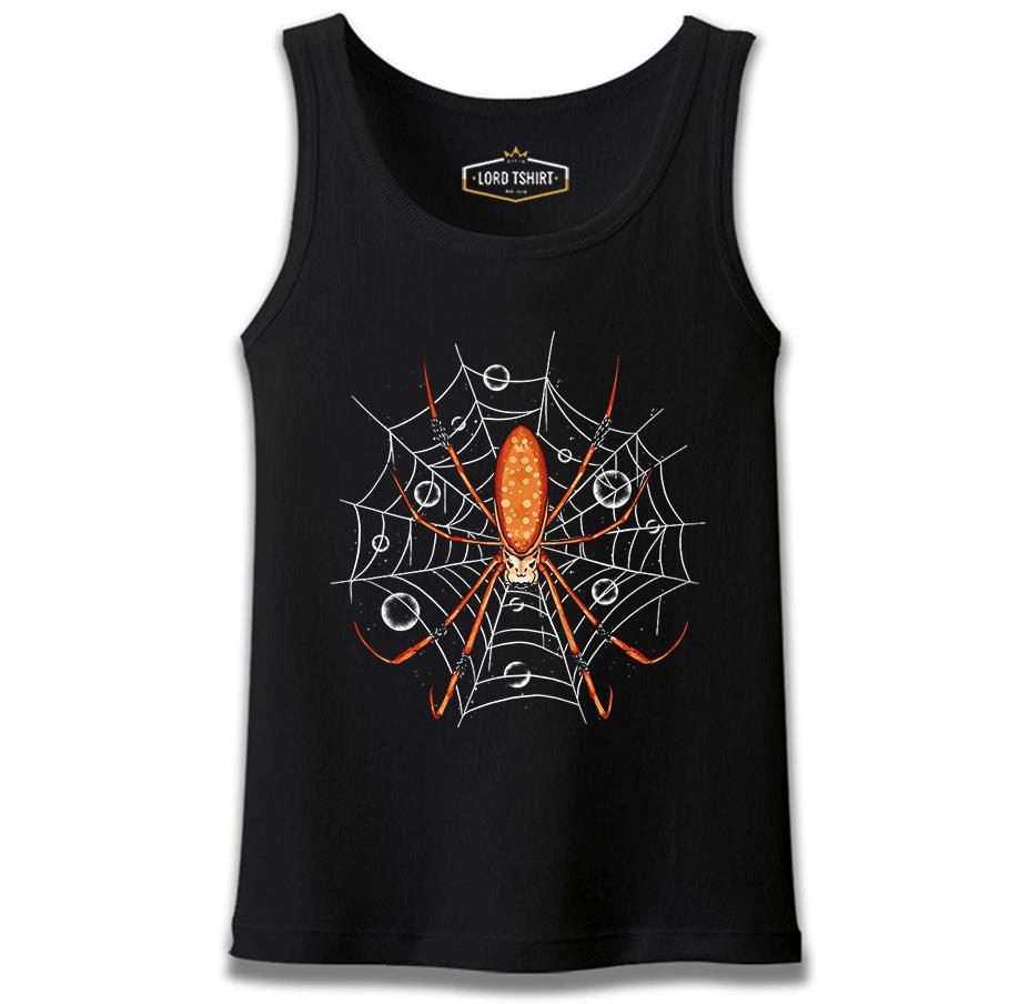 Halloween - Spider Webs Black Men's Tank Top 