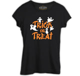 Halloween - Trick or Treat Black Women's Tshirt 