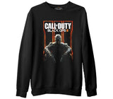 Call of Duty - Black Ops 3  Siyah Erkek Kalın Sweatshirt