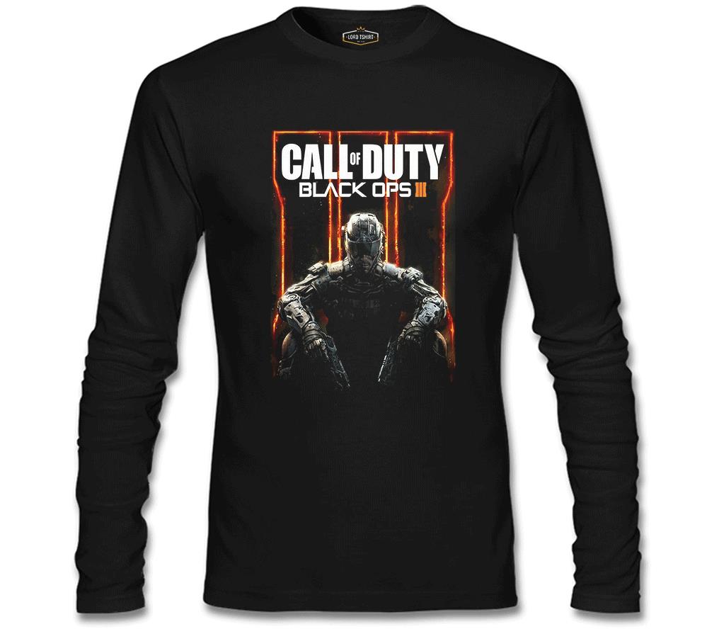 Call of Duty - Black Ops 3 Siyah Erkek Sweatshirt