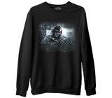 Call of Duty - Cod Ghosts  Siyah Erkek Kalın Sweatshirt
