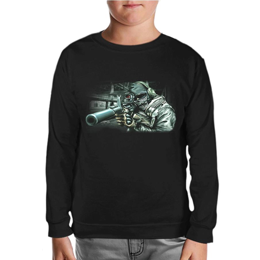Call of Duty - Ghosts 2 Black Kids Sweatshirt