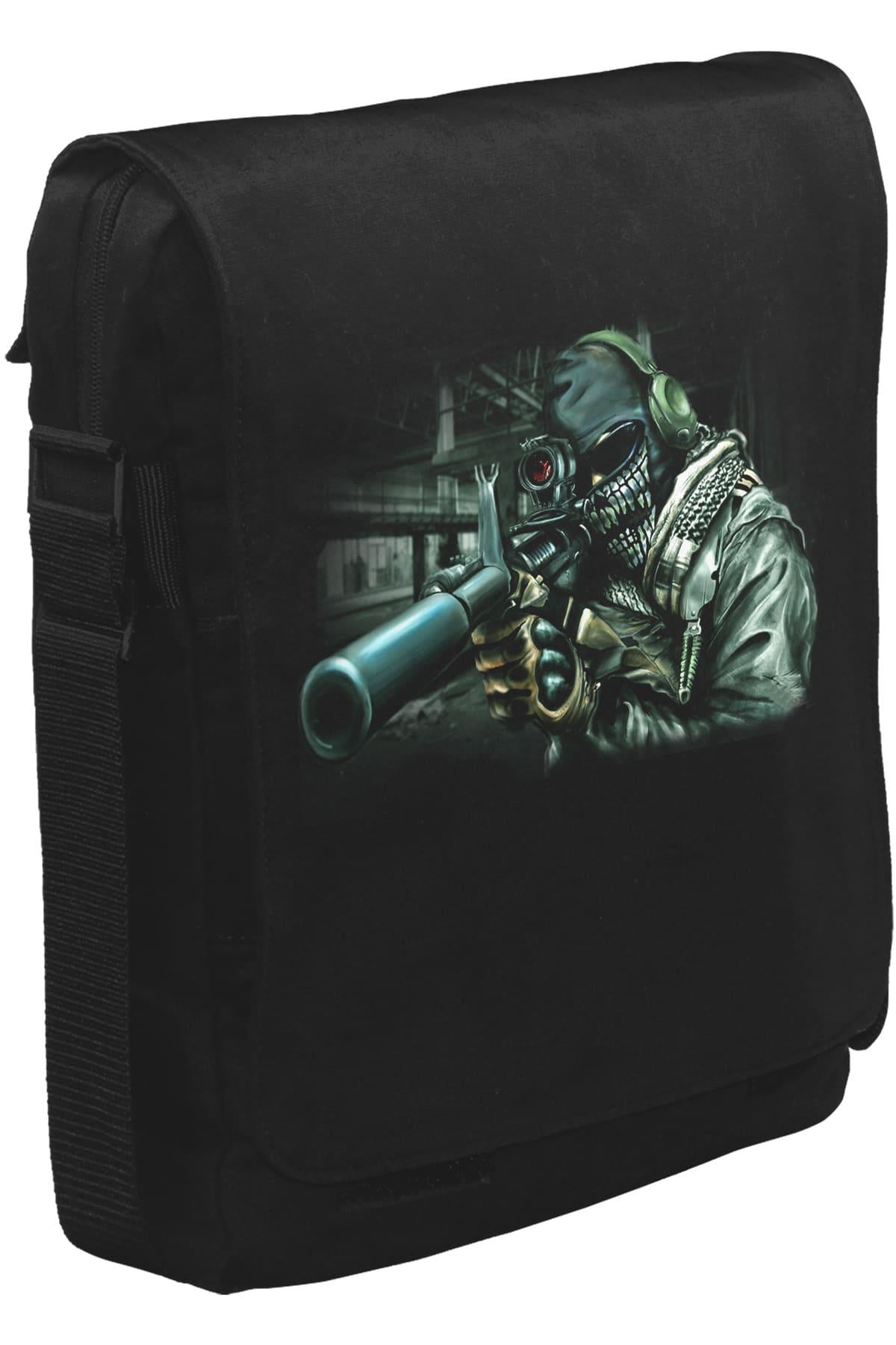 Call of Duty - Ghosts II Unisex Siyah Postacı Çanta