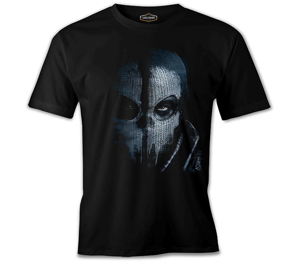 Call of Duty - Ghosts Mask Siyah Erkek Tshirt