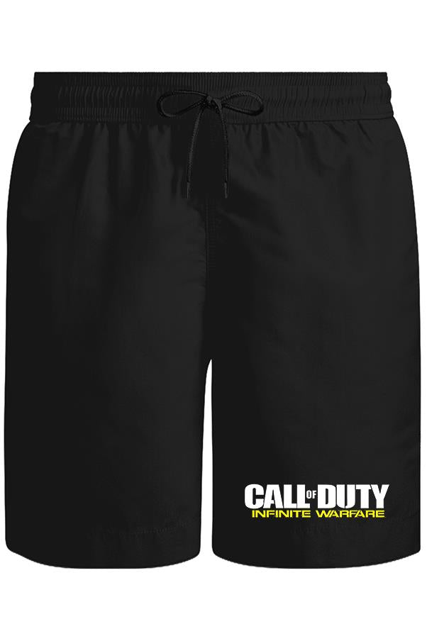Call of Duty - Infinite Warfare Unisex Siyah Şort