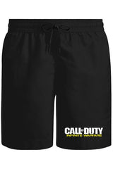Call of Duty - Infinite Warfare Unisex Siyah Şort
