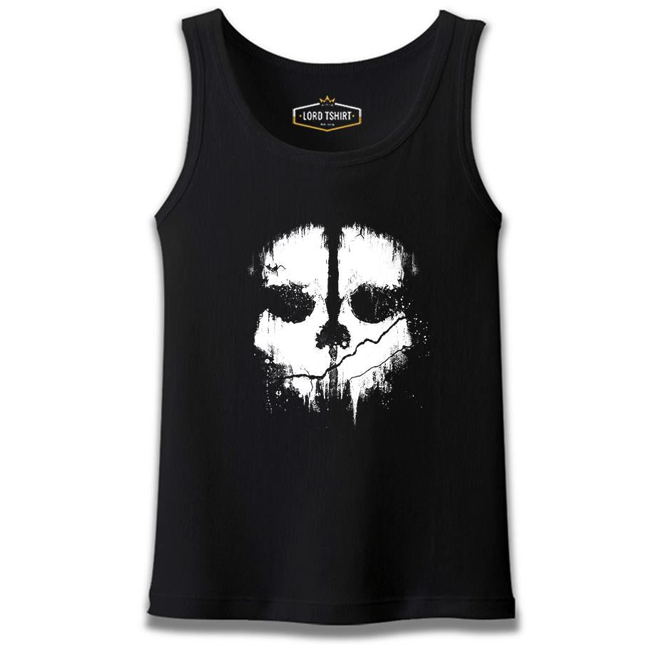 Call of Duty - Skull Siyah Erkek Atlet