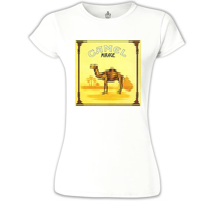 Camel - Mirage Beyaz Kadın Tshirt