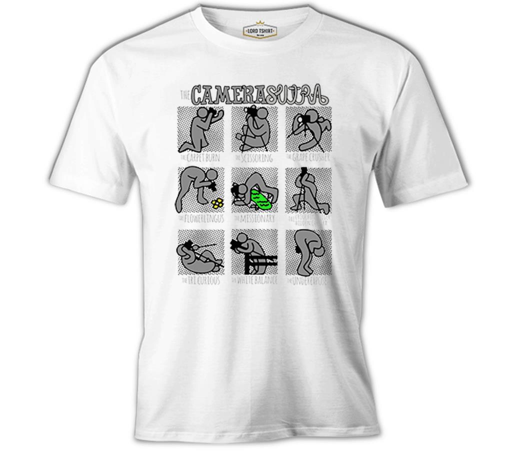 Camerasutra Beyaz Erkek Tshirt