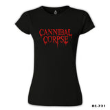 Cannibal Corpse Siyah Kadın Tshirt