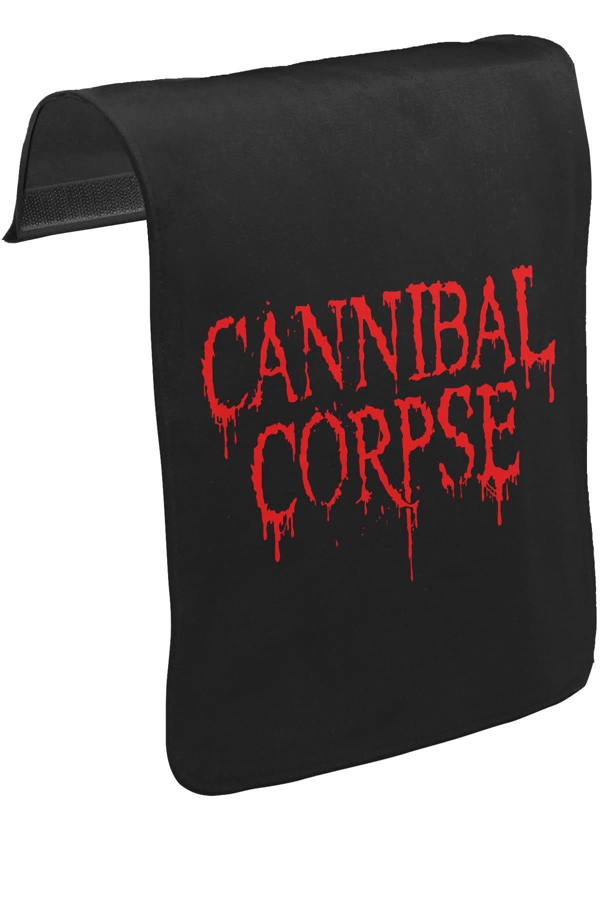 Cannibal Corpse Unisex Siyah Tak-Çıkar Postacı Çanta Kapağı CK-731