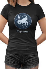 Capricorn Black Women's Tshirt