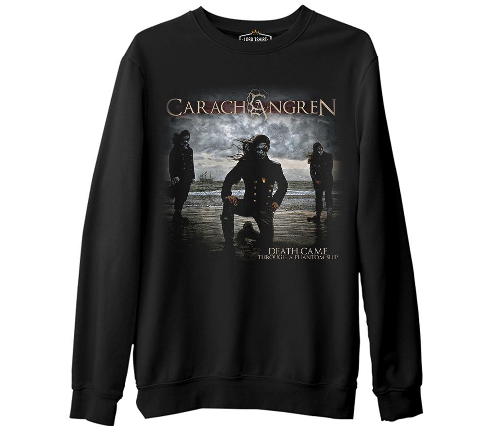 Carach Angren - Phantom Ship  Siyah Erkek Kalın Sweatshirt
