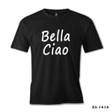 Casa de Papel - Bella Ciao Siyah Erkek Tshirt