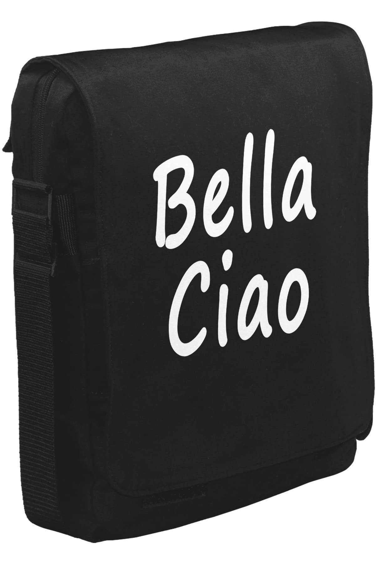 Casa de Papel - Bella Ciao Unisex Siyah Postacı Çanta