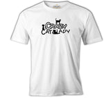 Cat Lady White Men's Tshirt 