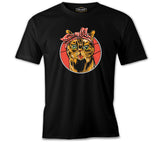 Cat with a Bandana Siyah Erkek Tshirt