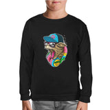 Catphone Music Black Kids Sweatshirt