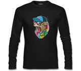 Catphone Müzik  Siyah Erkek Sweatshirt