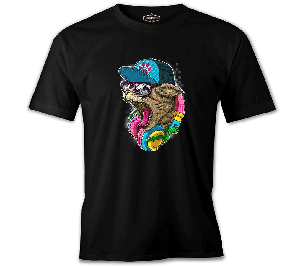 Catphone Müzik  Siyah Erkek Tshirt