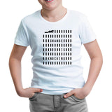 Change is Knocking Beyaz Çocuk Tshirt
