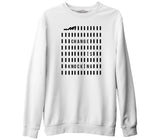 Change is Knocking Beyaz Kalın Sweatshirt