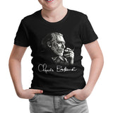 Charles Bukowski Siyah Çocuk Tshirt