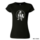 Charlie Chaplin - The Dog's Life Black Women's Tshirt