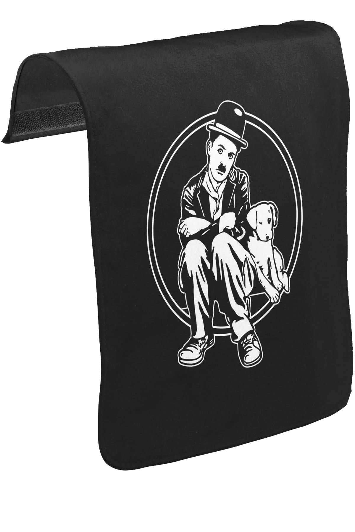 Charlie Chaplin - A Dog's Life Unisex Black Snap-On Messenger Bag Cover CK-1365 