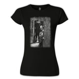 Charlie Chaplin Siyah Kadın Tshirt