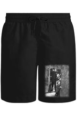 Charlie Chaplin Unisex Siyah Şort