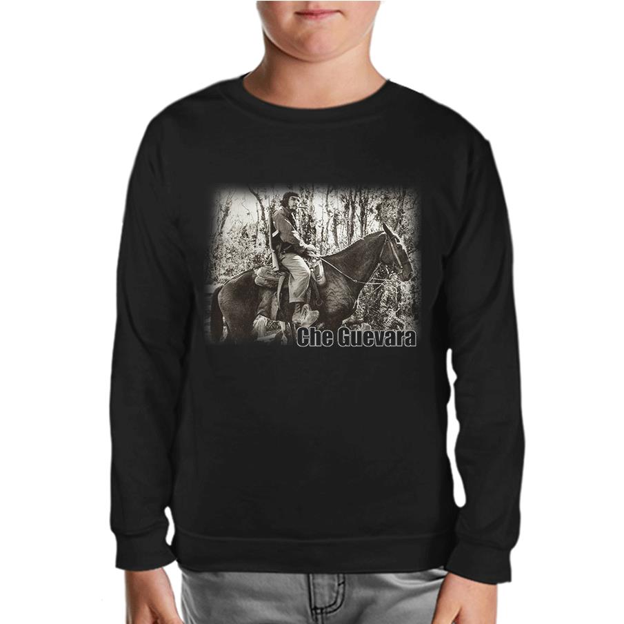 Che Guevara 1 Black Kids Sweatshirt