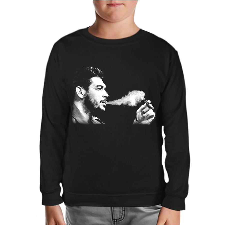 Che Guevara 3 Black Kids Sweatshirt