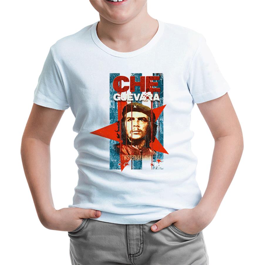 Che Guevara Beyaz Çocuk Tshirt