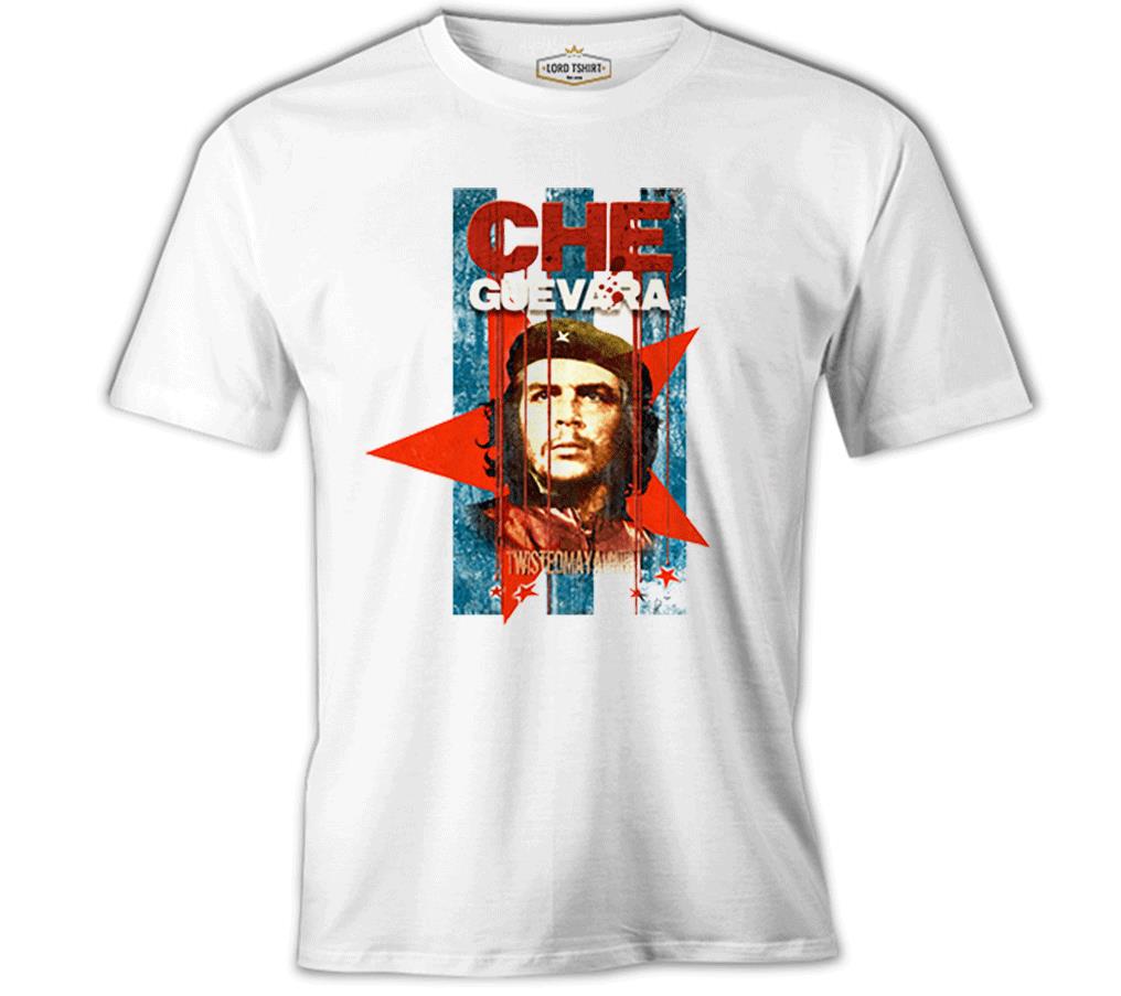 Che Guevara Beyaz Erkek Tshirt