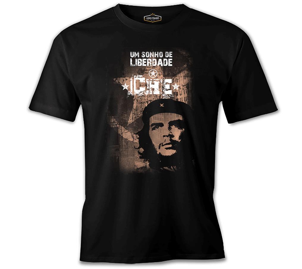 Che Guevara - City Siyah Erkek Tshirt