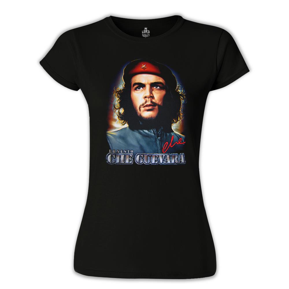 Che Guevara - Classic Siyah Kadın Tshirt