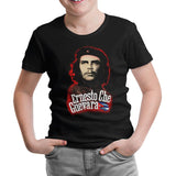 Che Guevara - Flag Siyah Çocuk Tshirt