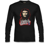 Che Guevara - Flag Siyah Erkek Sweatshirt