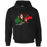 Che Guevara - Green Red Siyah Erkek Fermuarsız Kapşonlu