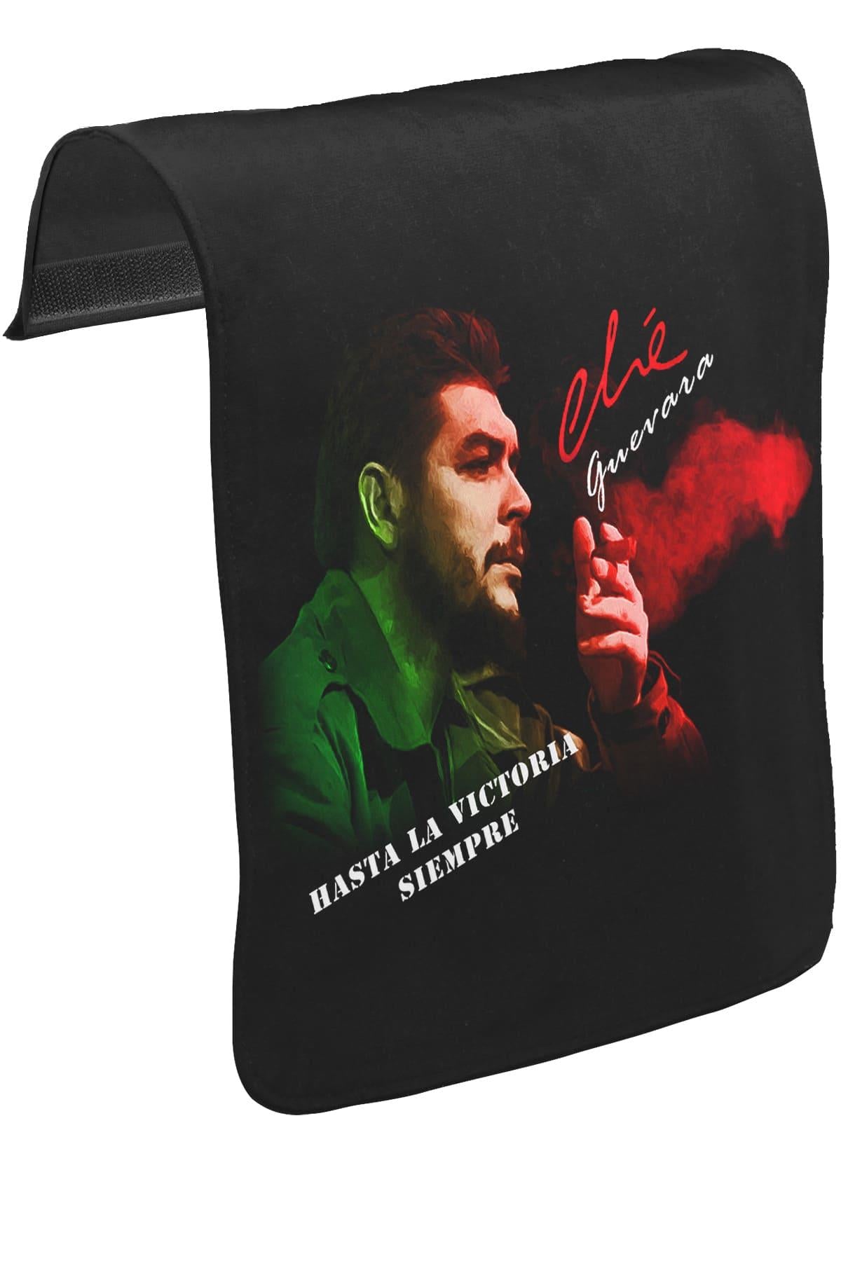 Che Guevara - Green Red Unisex Black Removable Messenger Bag Cover CK-104 