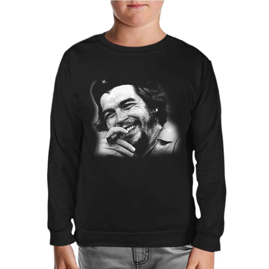 Che Guevara II Black Kids Sweatshirt