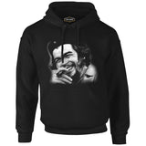 Che Guevara II Siyah Erkek Fermuarsız Kapşonlu