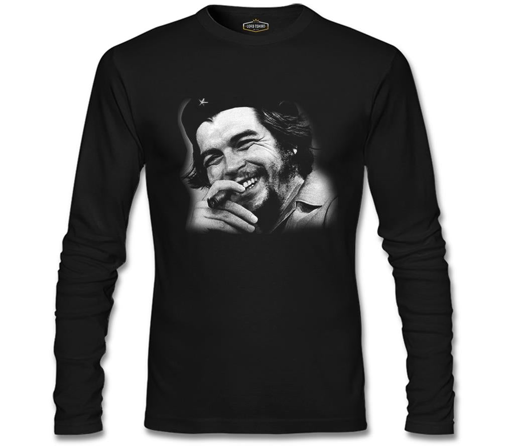 Che Guevara II Siyah Erkek Sweatshirt